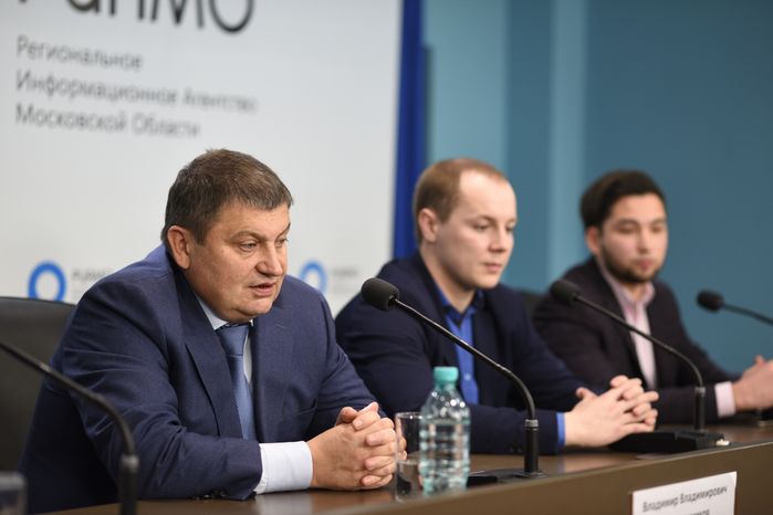 Пресс-конференция Владимира Посаженникова в РИАМО