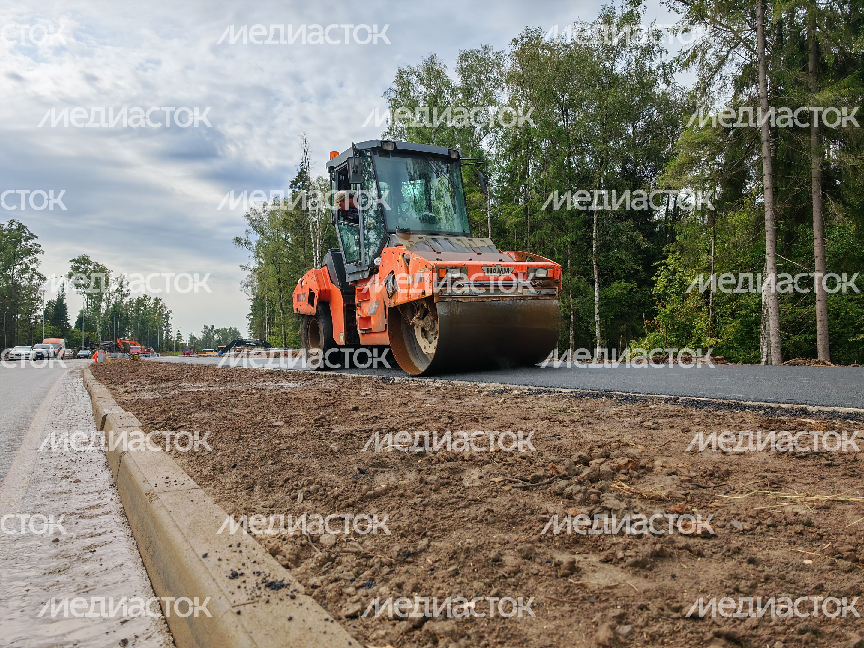 Запущена новая дорога от Новорижского шоссе до ул. Академической в Павловской Слободе Запущена новая дорога от Новорижского шоссе до ул. Академической в Павловской Слободе