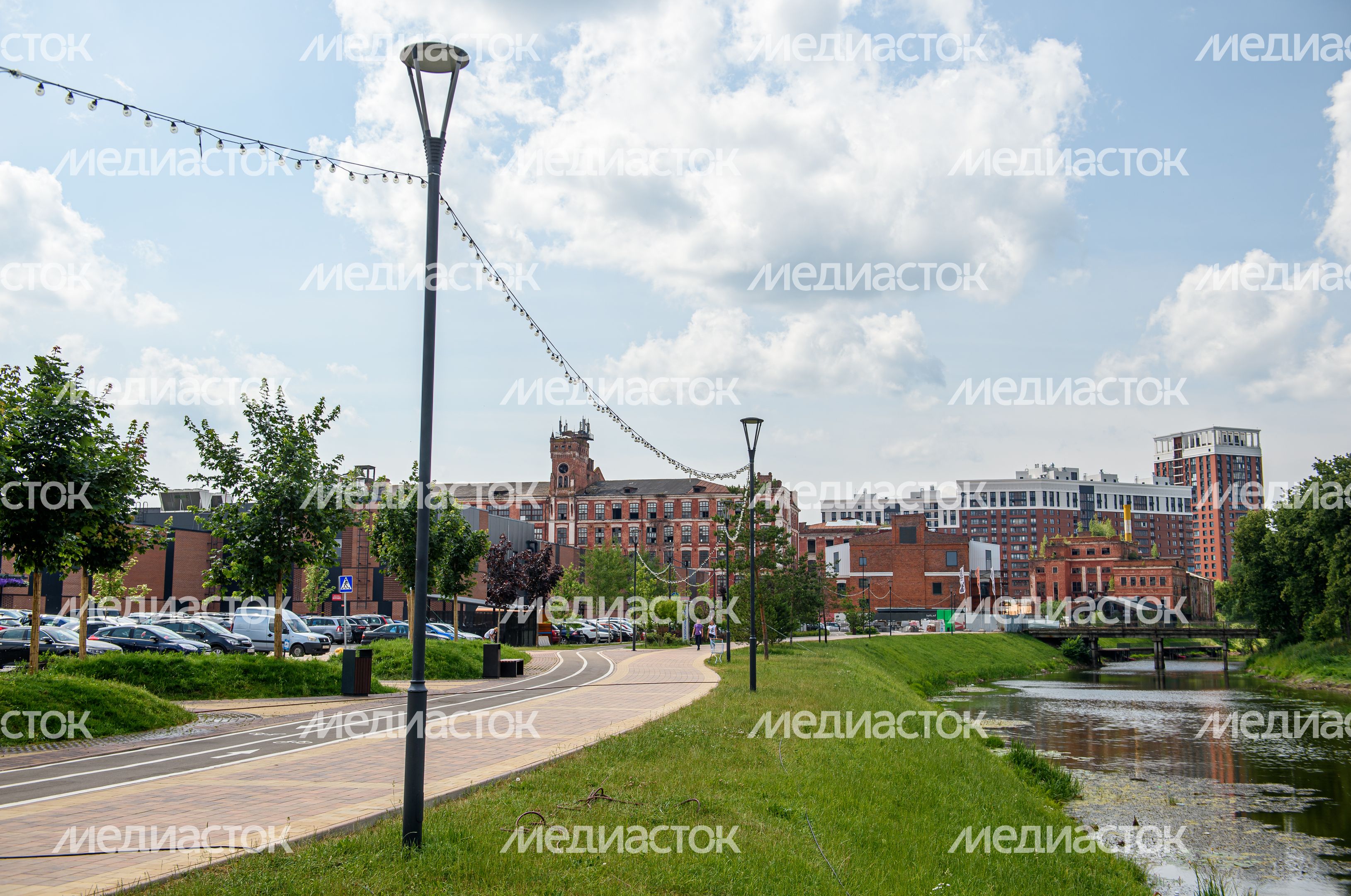 Летние виды города Наро-Фоминск