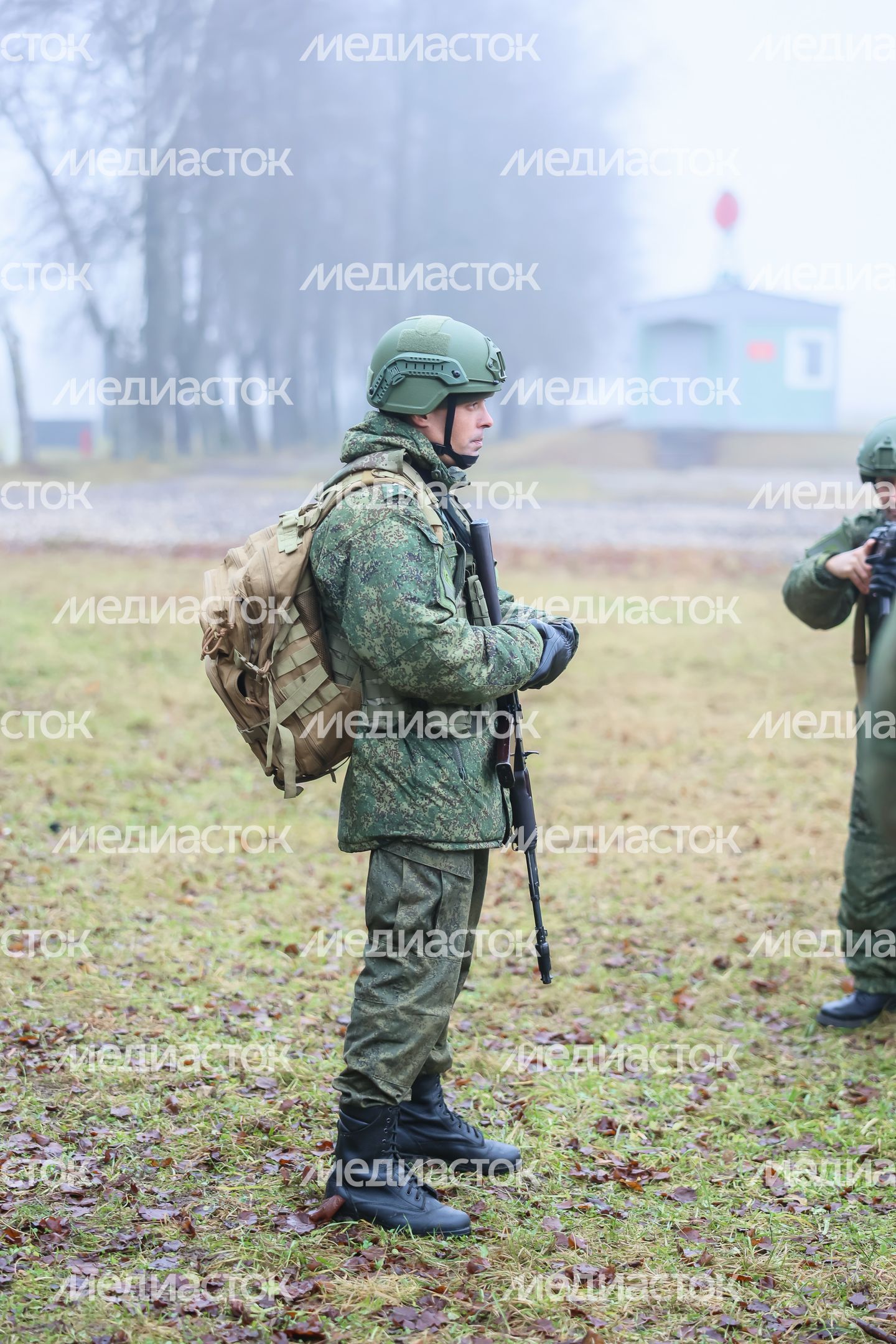 Встреча Губернатор Подмосковья с подразделением полка Московской области