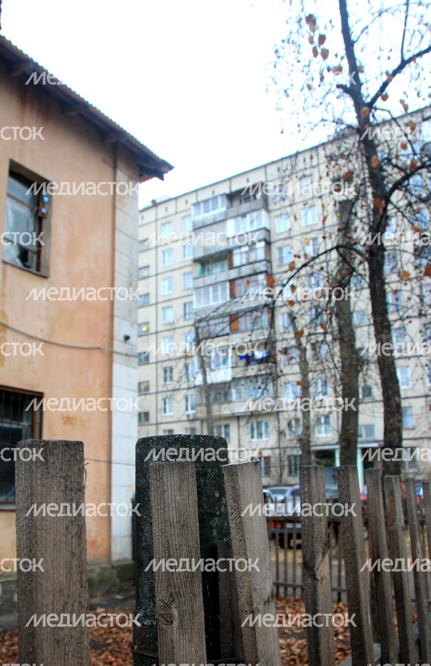 Старые дома в Мытищах