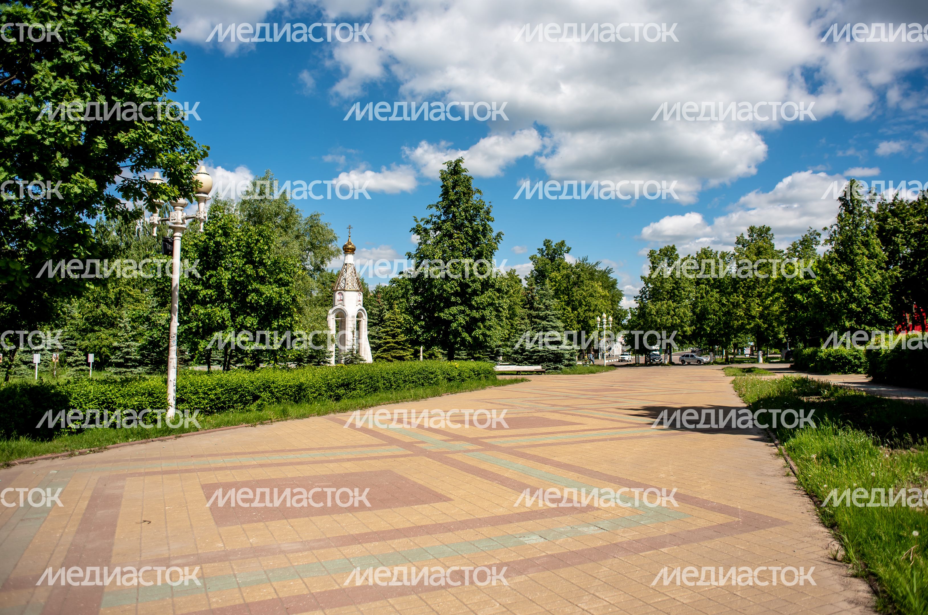 Летние виды города Ступино