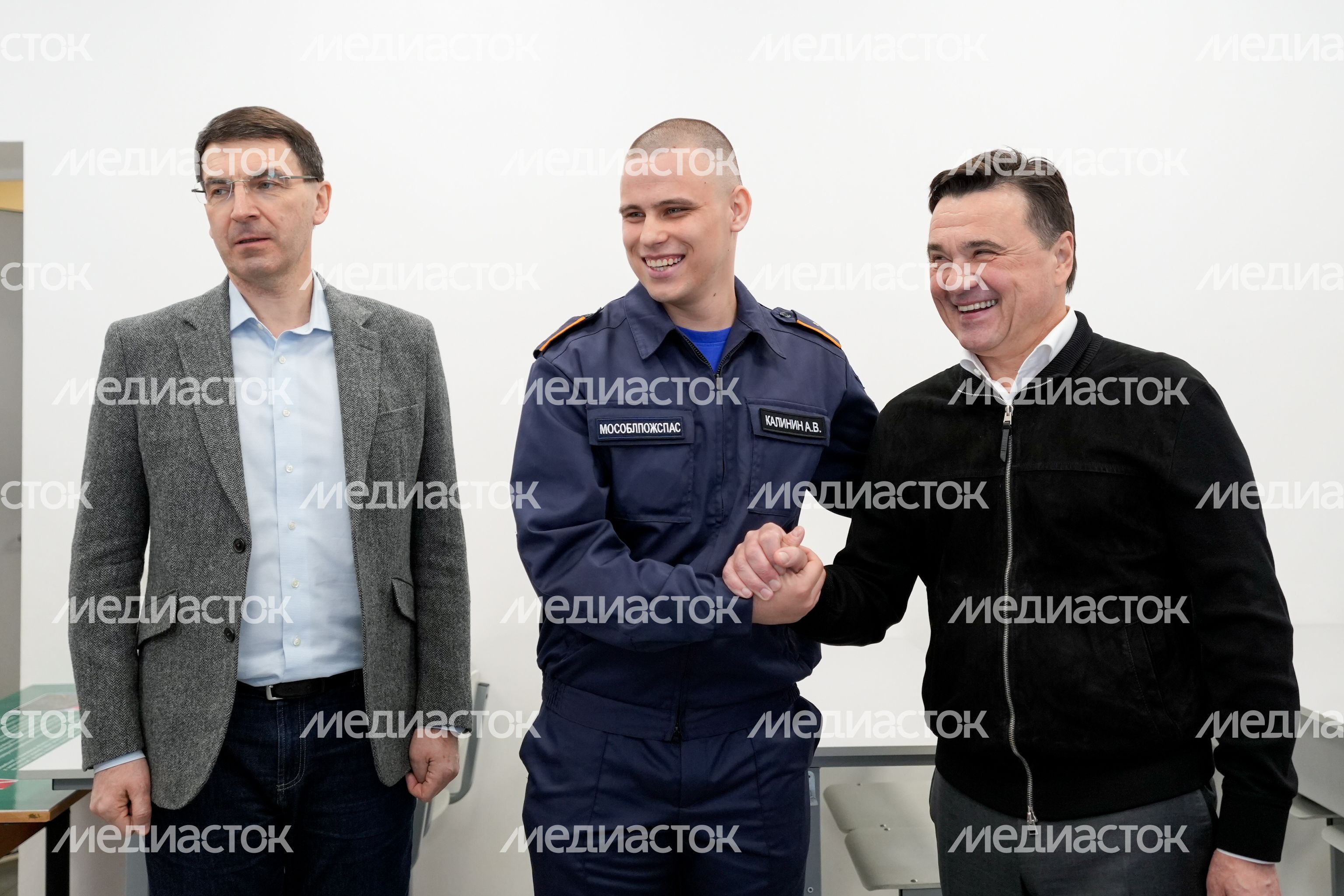 Андрей Воробьев и Игорь Щеголев посетили Дмитровский техникум Андрей Воробьев и Игорь Щеголев посетили Дмитровский техникум