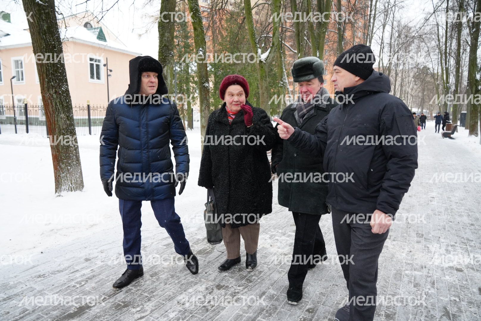 Проверка Губернатором Центрального парка культуры и отдыха в Пушкино