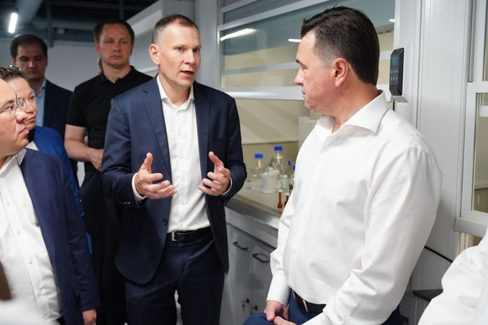 Губернатору представили проект развития R&D-Центра фармкомпании «Биннофарм Групп» в Красногорске