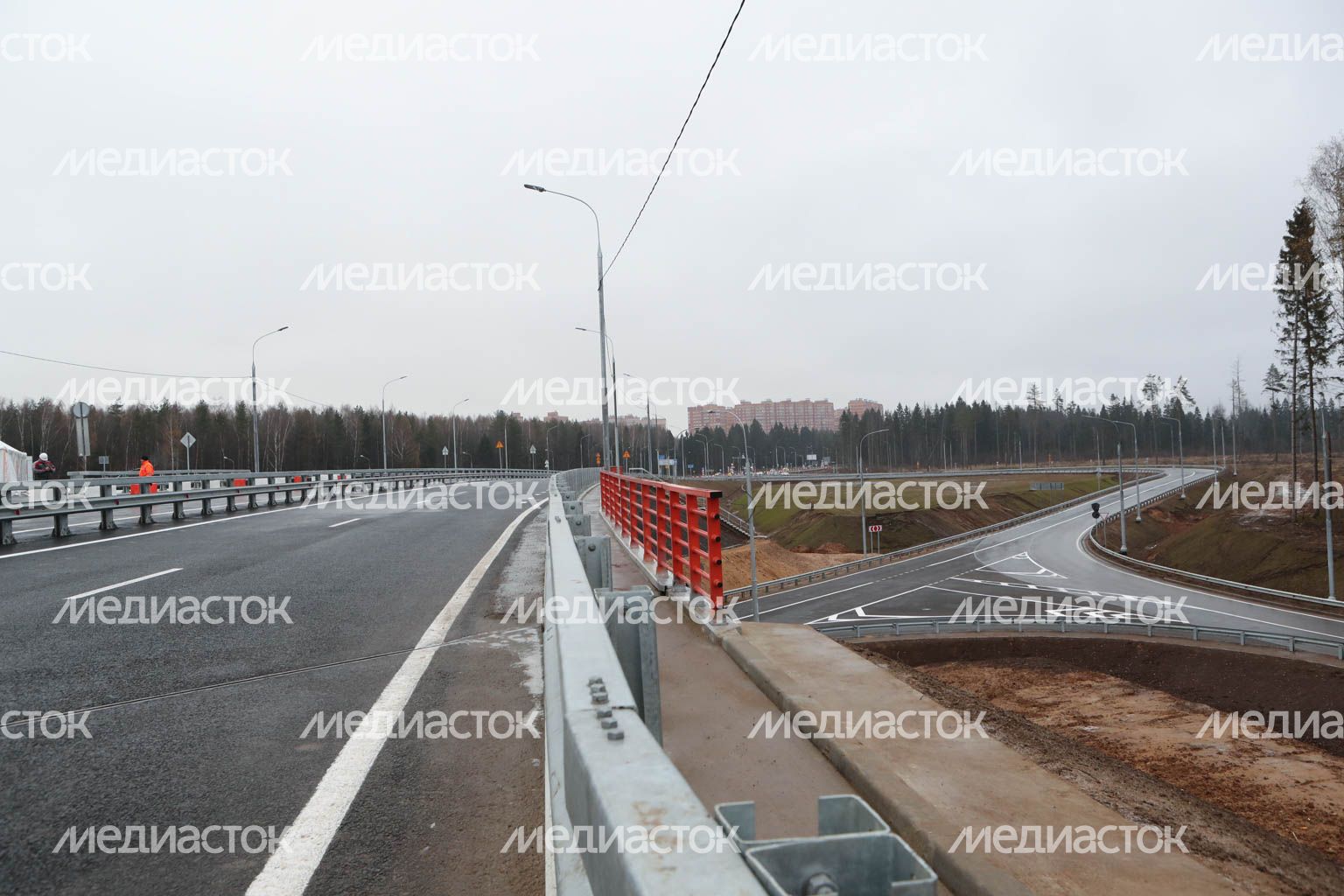 Открытие участка ЦКАД в обход Звенигорода Открытие участка ЦКАД в обход Звенигорода