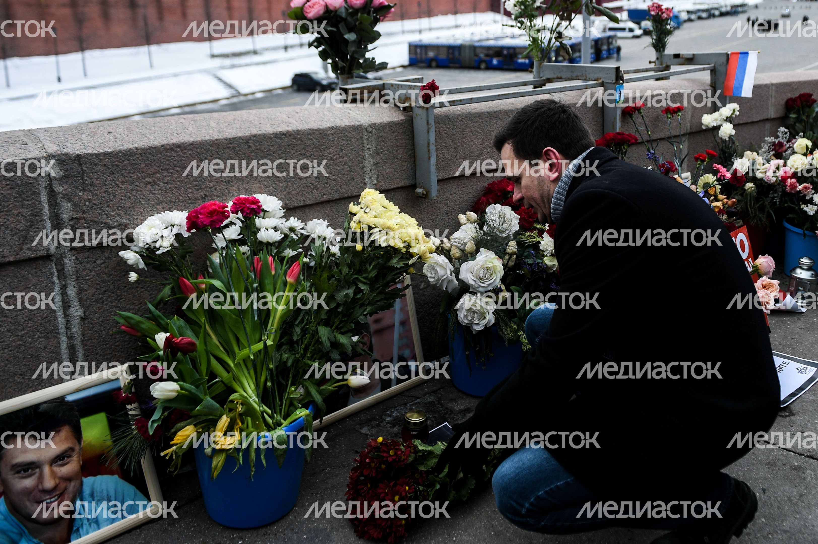 Марш памяти Бориса Немцова в Москве Марш памяти Бориса Немцова в Москве