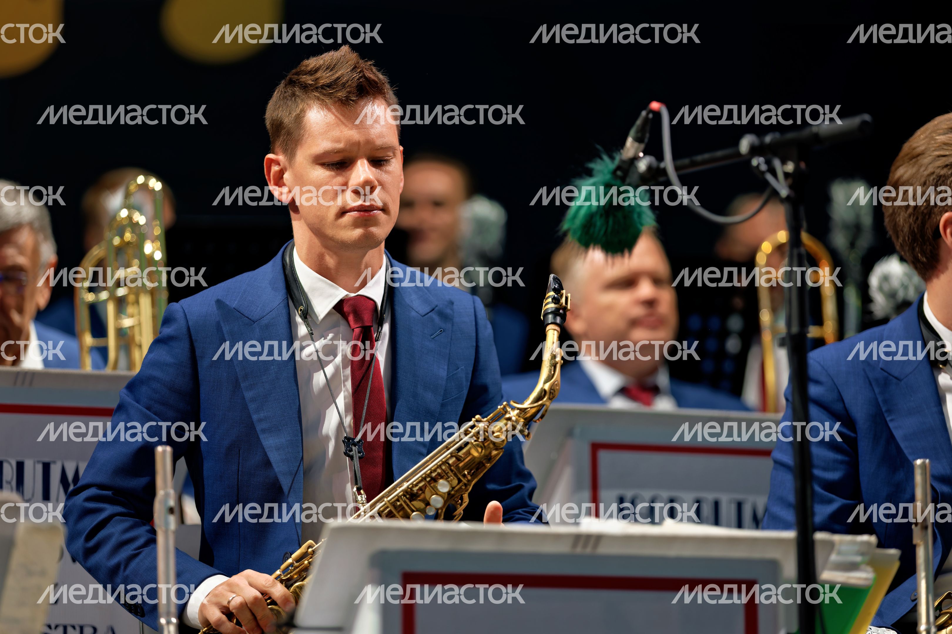 Московский джазовый оркестр на фестивале «Джазовые сезоны» в усадьбе Архангельское