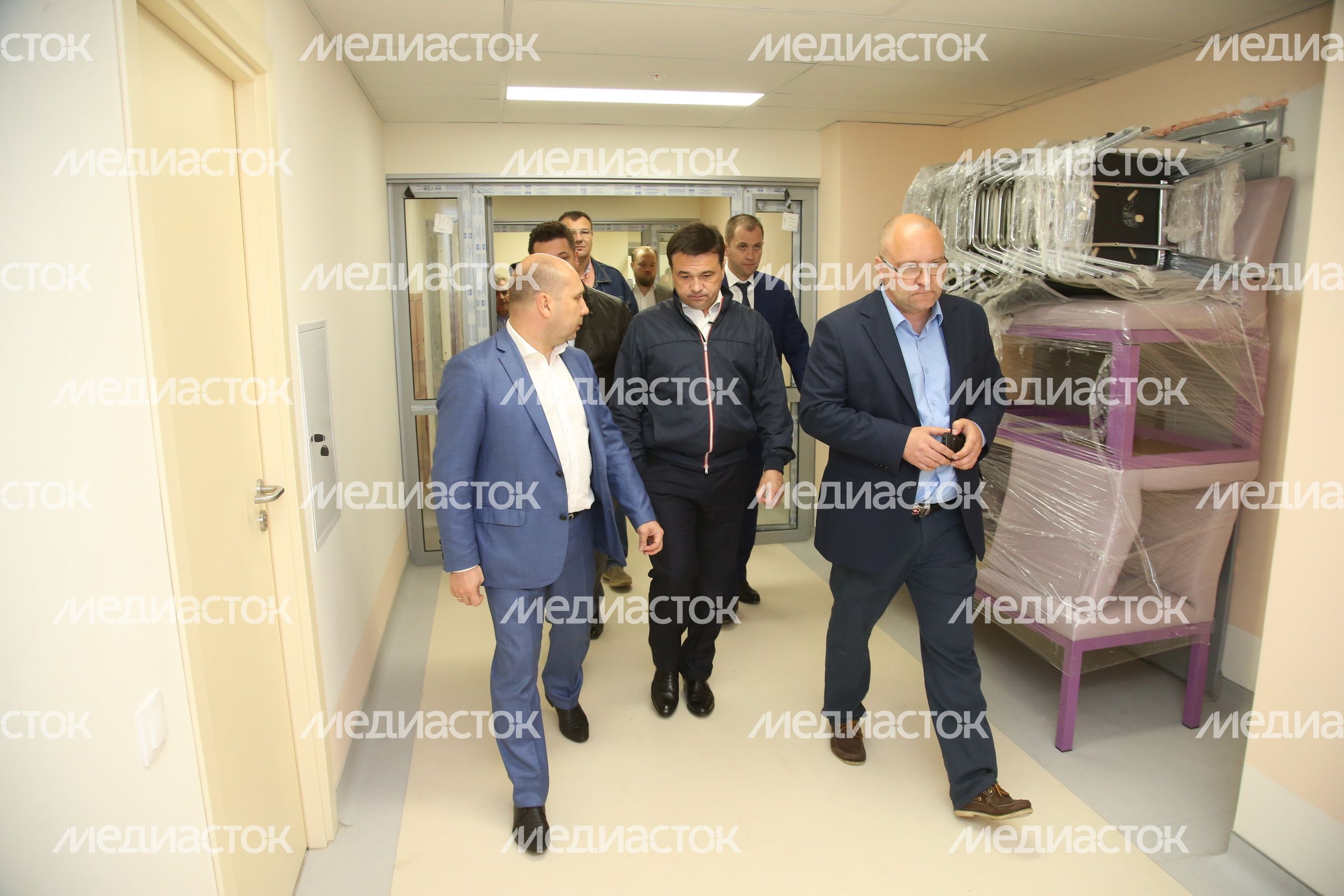 Губернатор Московской области Андрей Воробьев посетил с рабочим визитом Сергиев Посад