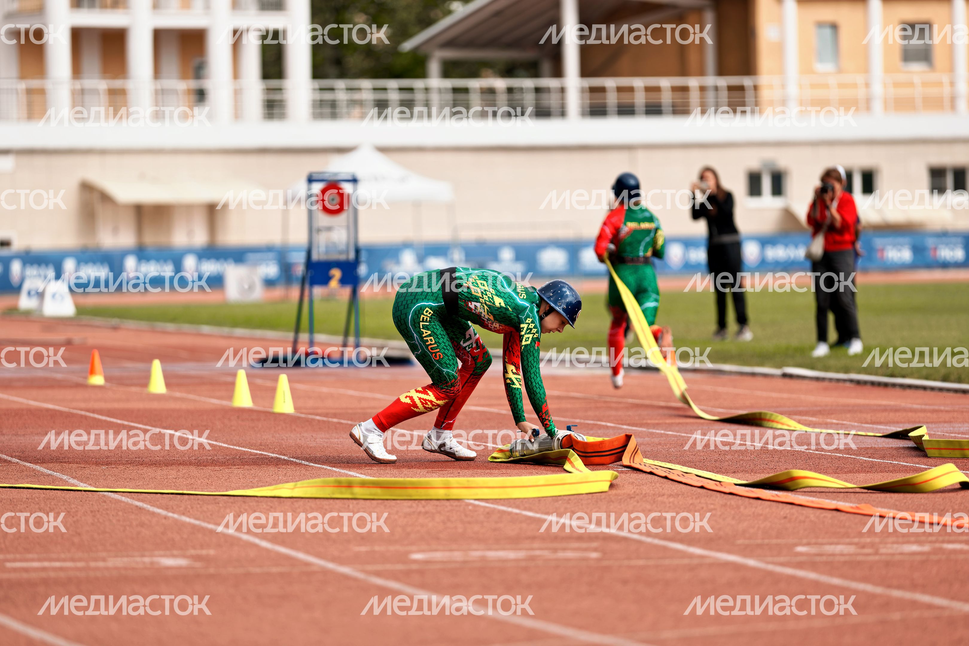 Женская сборная Беларуси завоевала серебро в общем зачете на XI Чемпионате мира по пожарно-спасательному спорту Женская сборная Беларуси завоевала серебро в общем зачете на XI Чемпионате мира по пожарно-спасательному спорту
