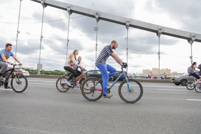 Велопарад в Москве