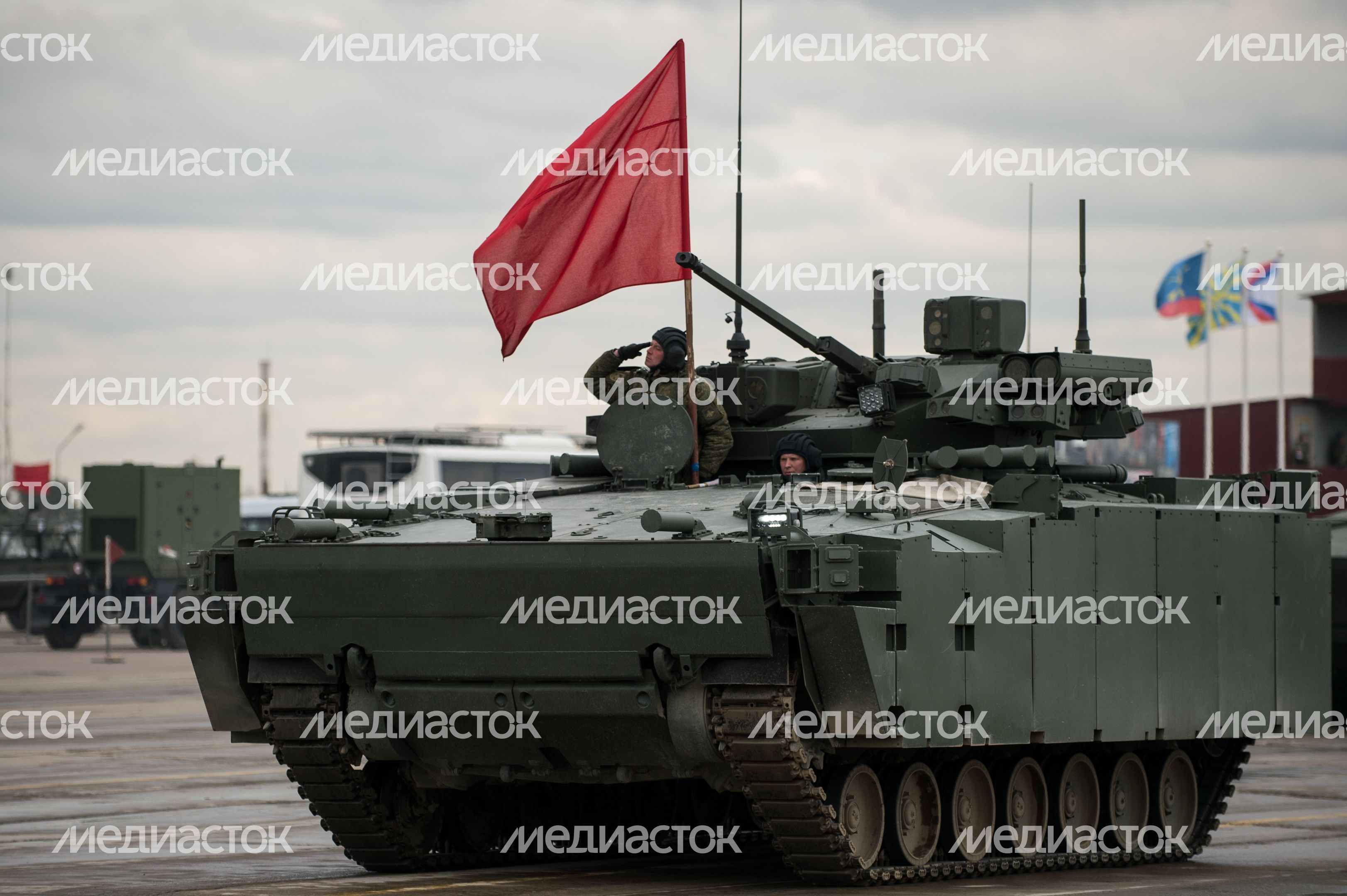 Репетиция Парада Победы в Алабино