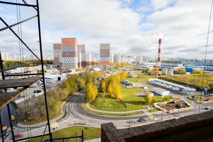 Красногорск. Строительство Красногорской детской областной больницы