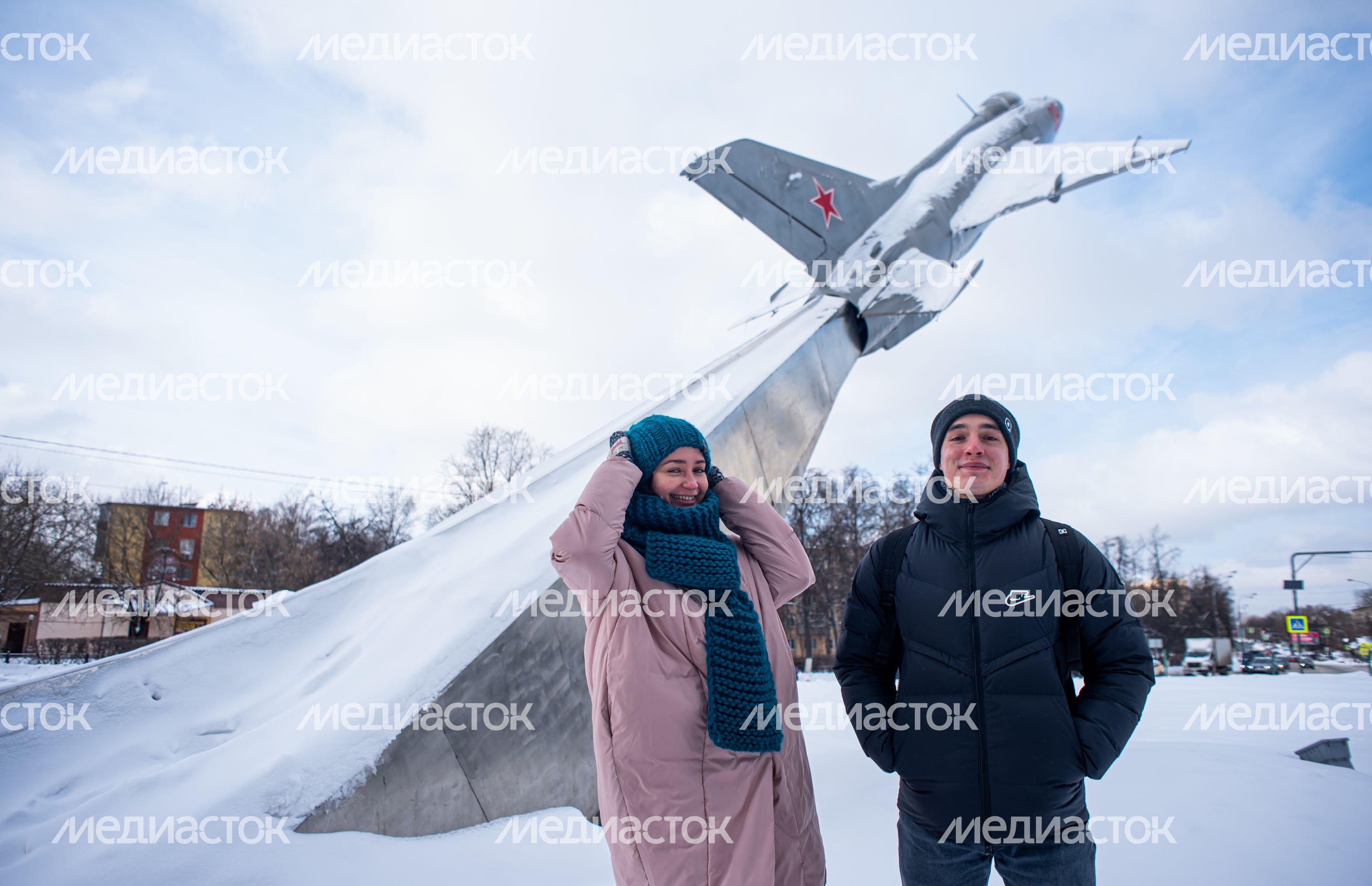 Зимние виды города Жуковский
