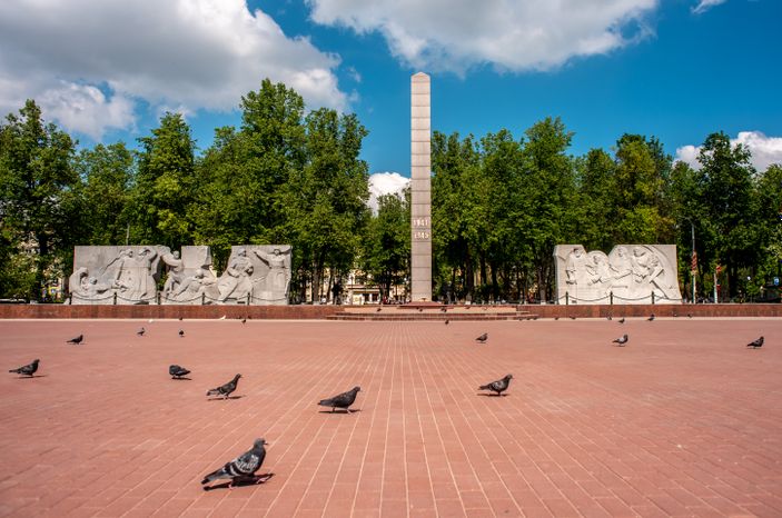 Весенние виды города Подольск