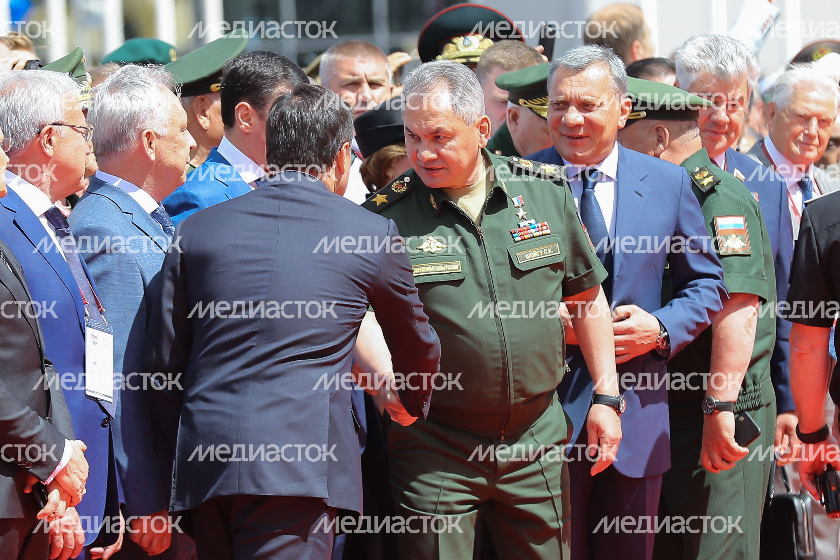 Церемония открытия международного военно-технического форума «Армия-2019»