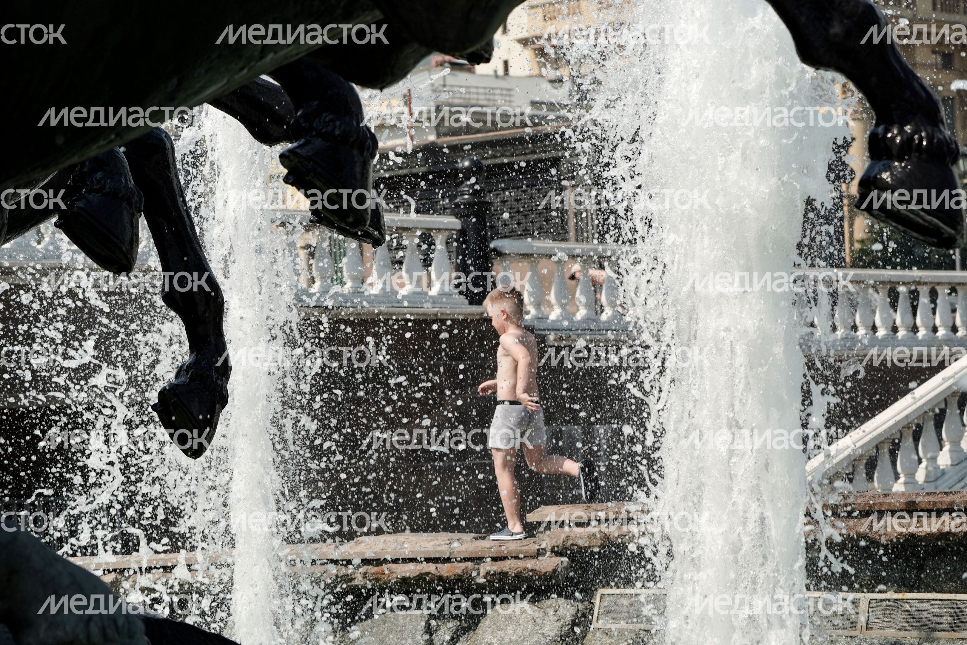 Аномальная жара в Москве