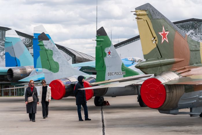 Современная боевая авиация на Музейной площадке №1 парка «Патриот»
