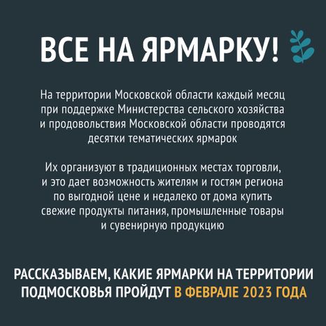 Ярмарки-февраль