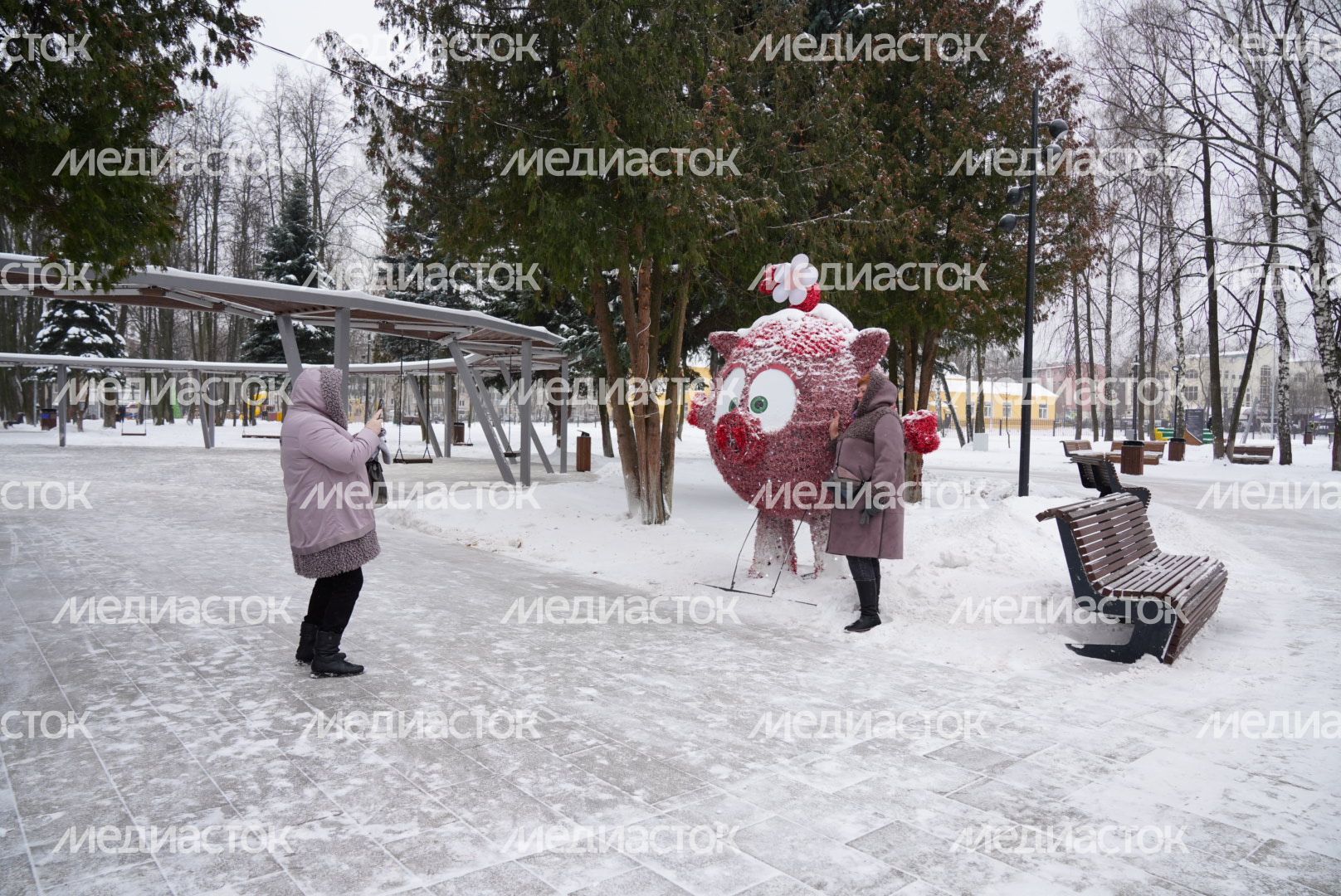 Проверка Губернатором Центрального парка культуры и отдыха в Пушкино