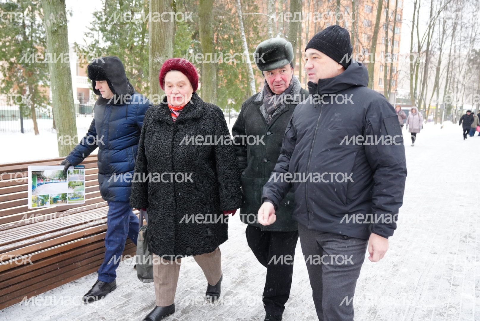 Проверка Губернатором Центрального парка культуры и отдыха в Пушкино