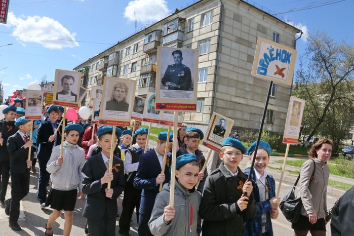Открытие памятника к 70-летию Победы в Кашире