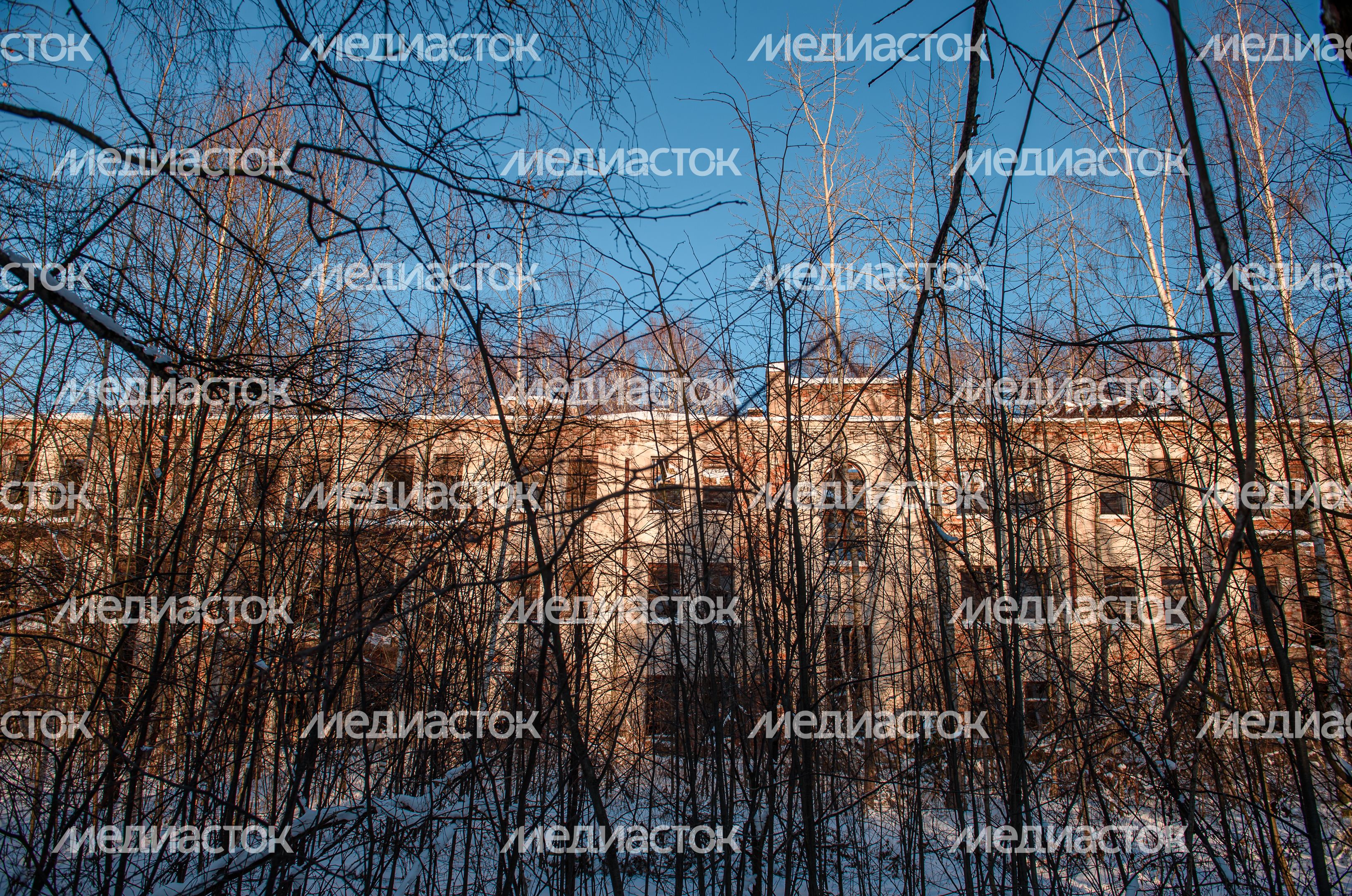 Зимние виды города Калязин