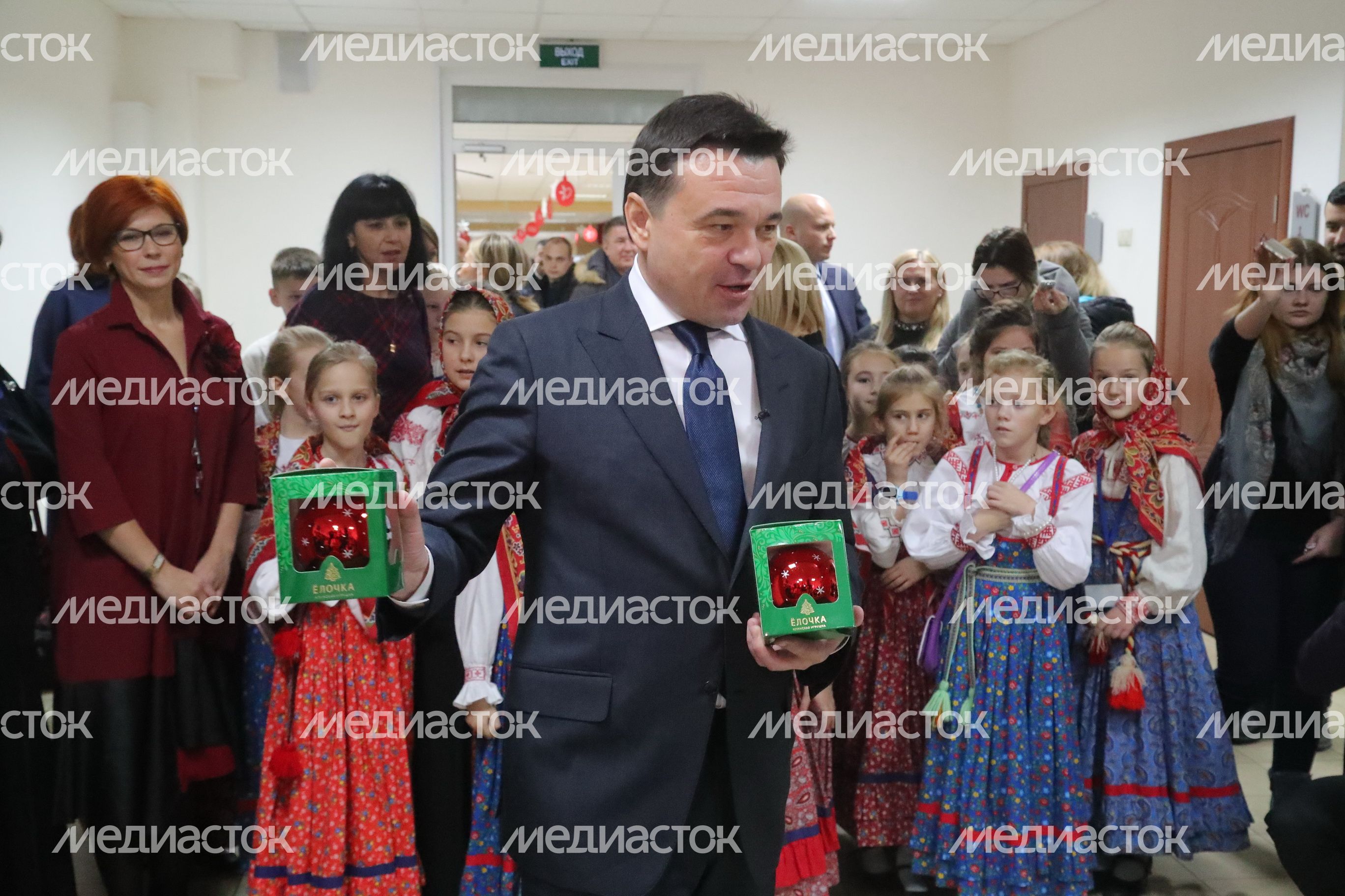 Рабочий визит губернатора Подмосковья в Клин