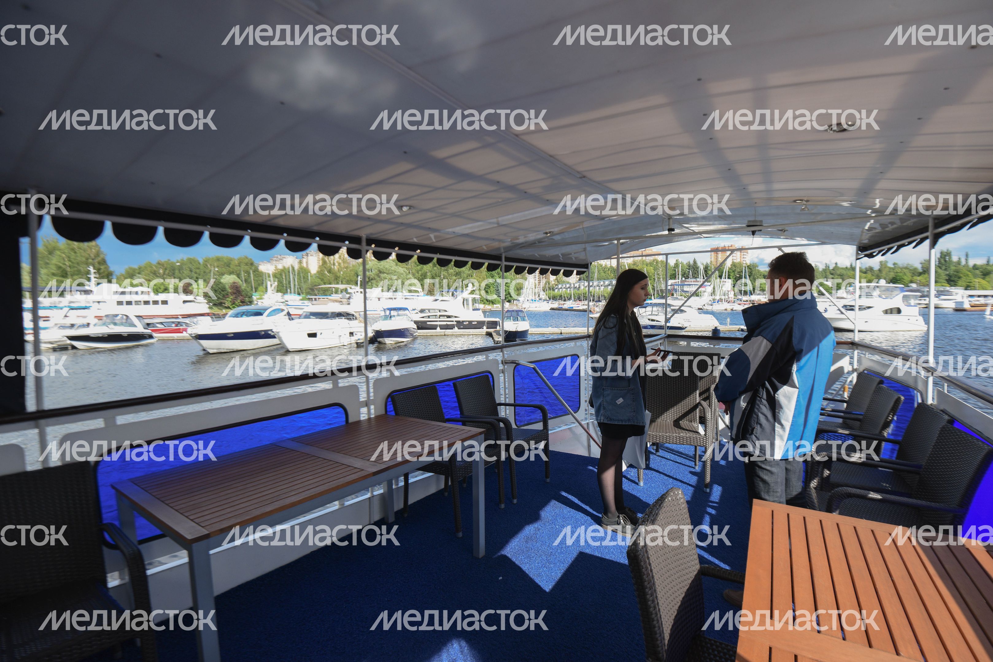 Московский международный яхтенный порт в Долгопрудном