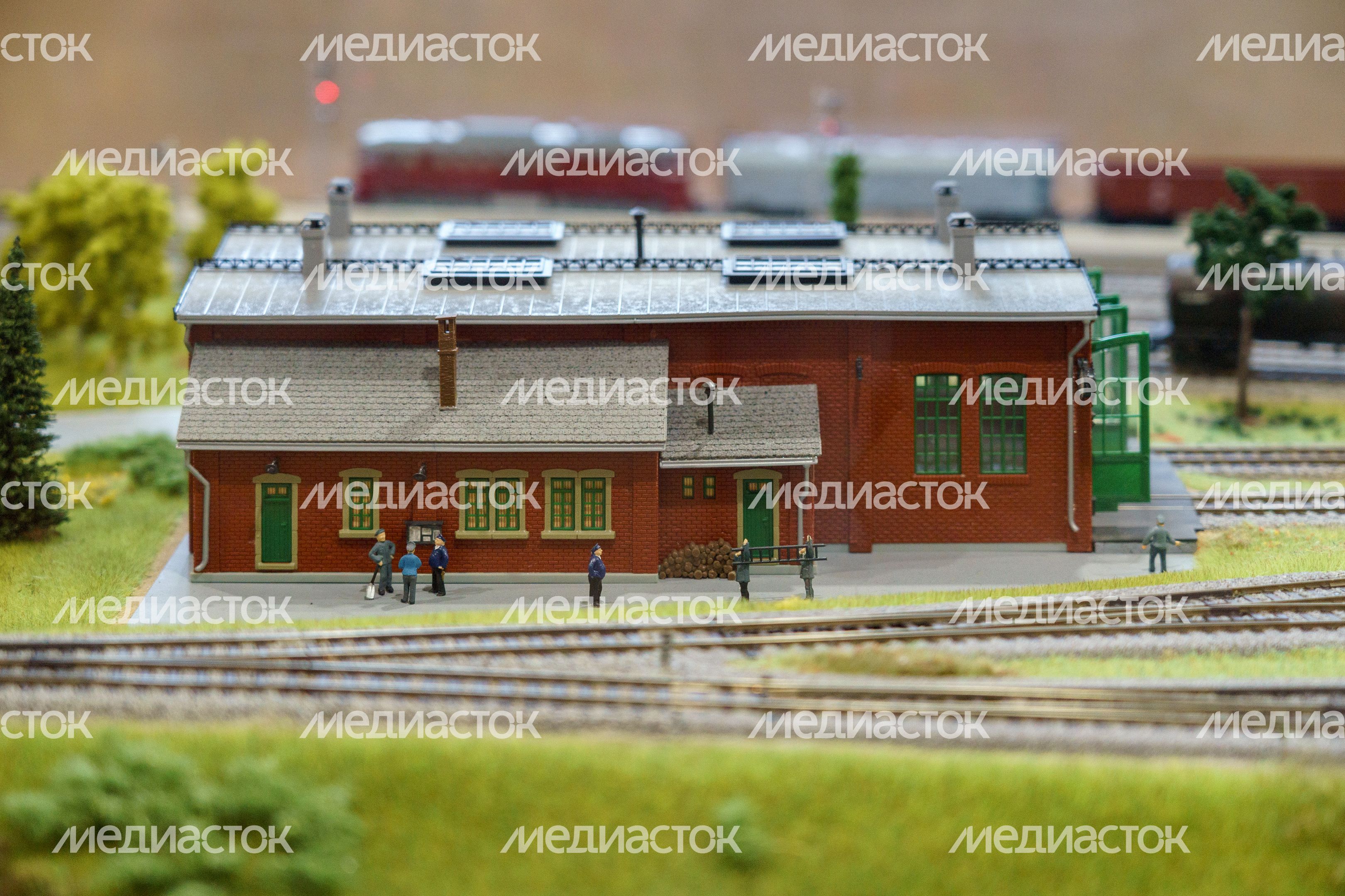 Московская детская железная дорога в поселке Кратово Московская детская железная дорога в поселке Кратово
