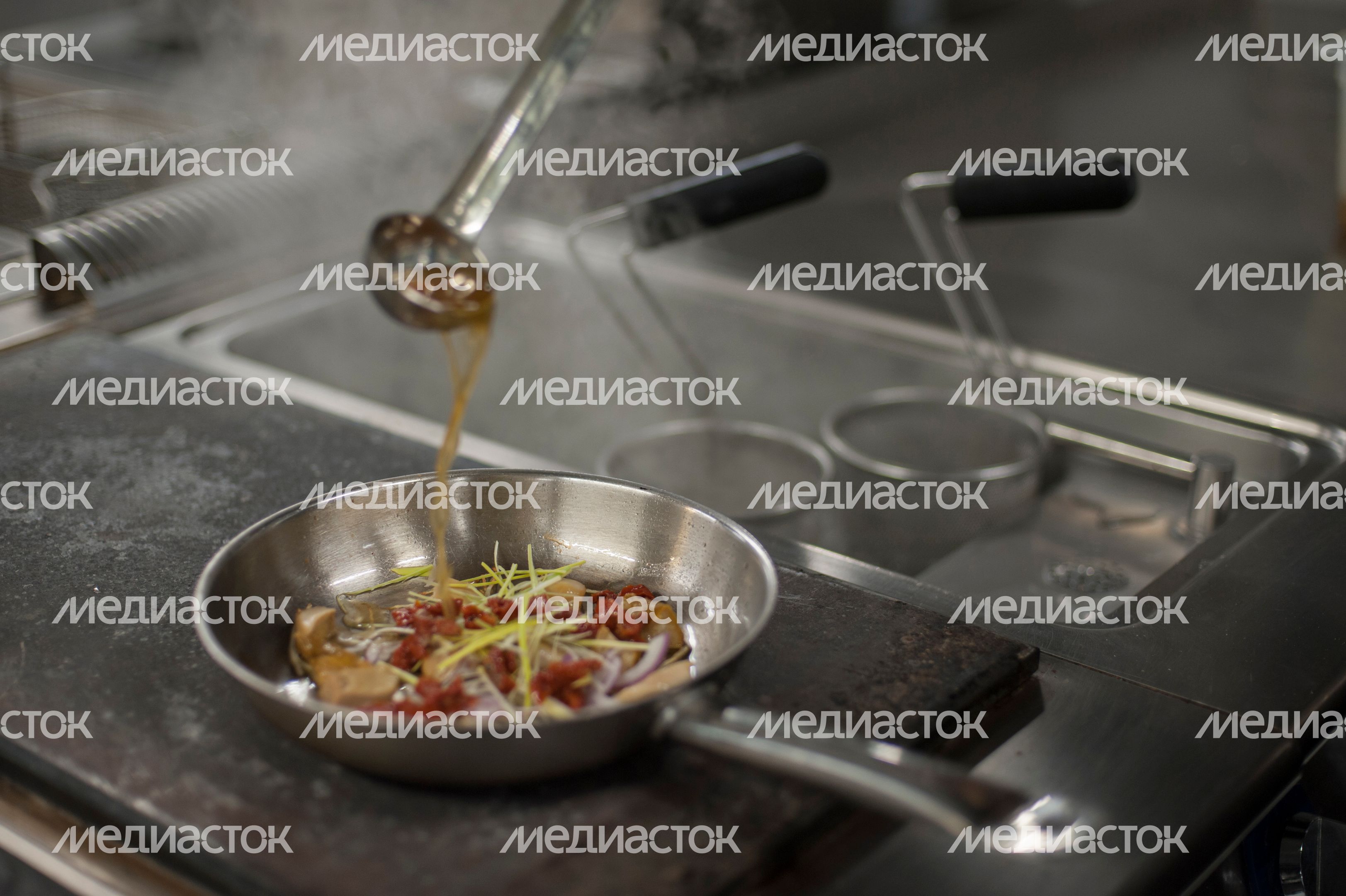 Приготовление пасты с белыми грибами