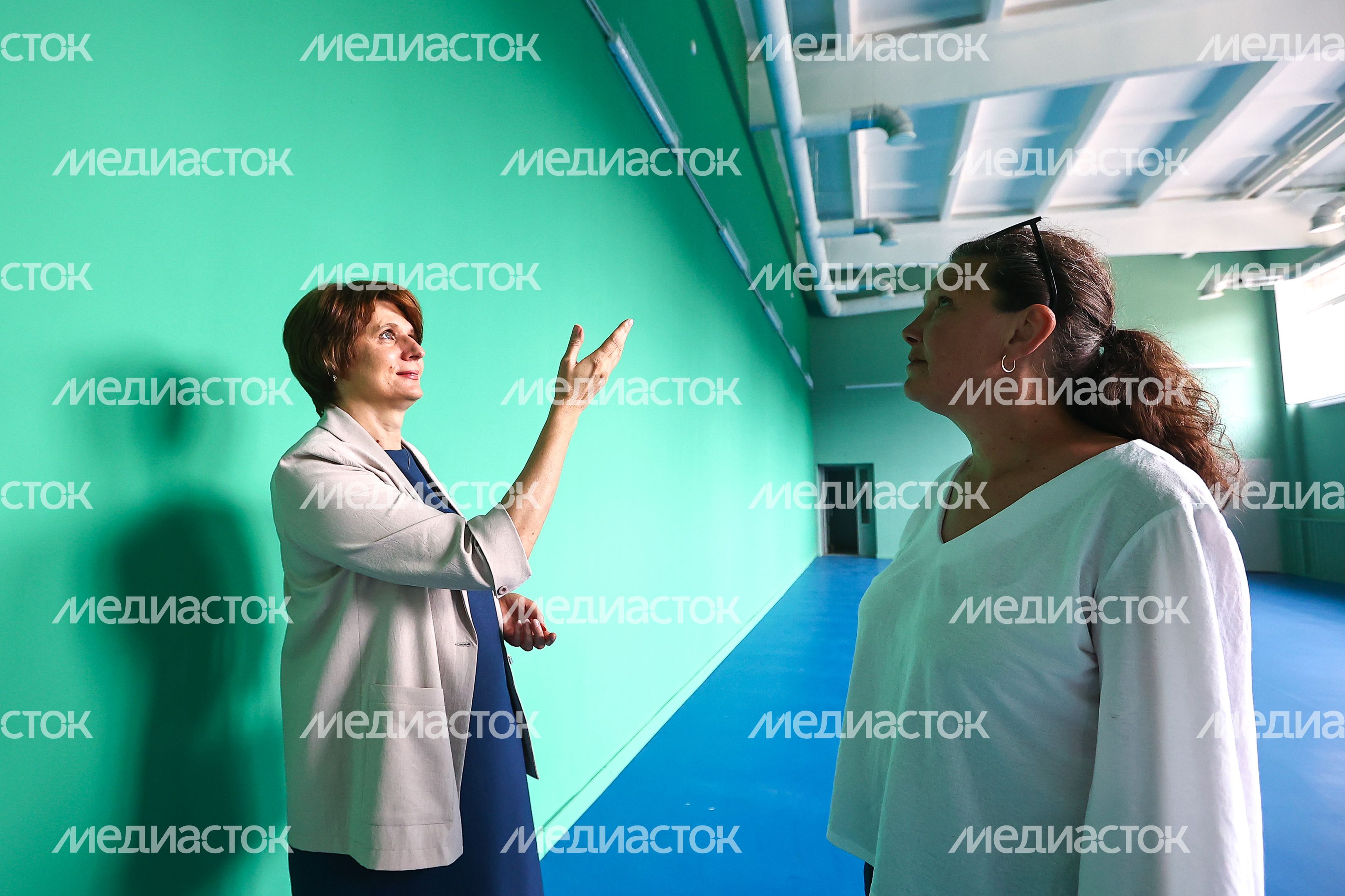 Посещение Губернатором Подмосковья школы №2 в Можайске