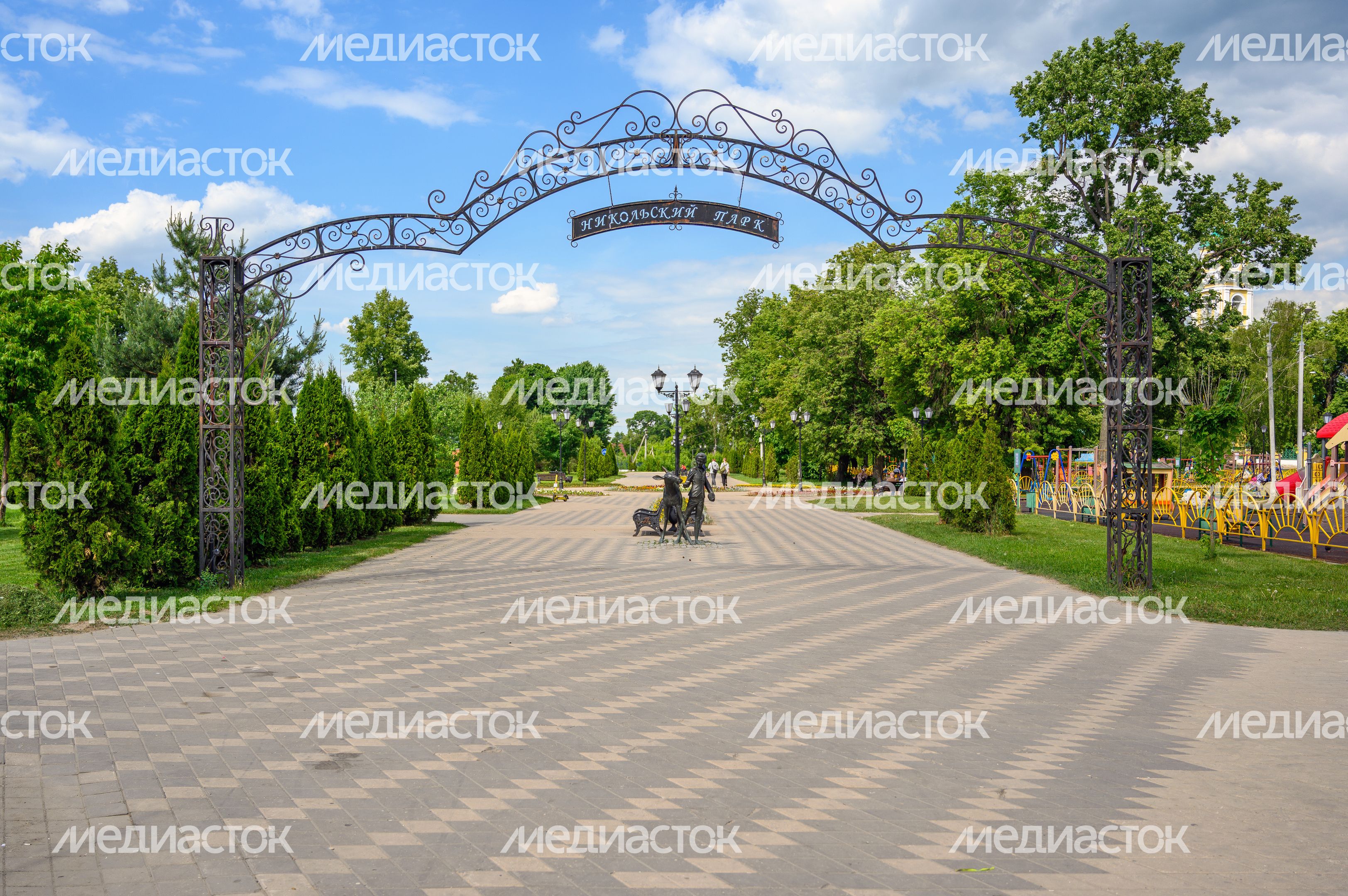 Благоустройство Никольского парка в Лосино-Петровском Благоустройство Никольского парка в Лосино-Петровском