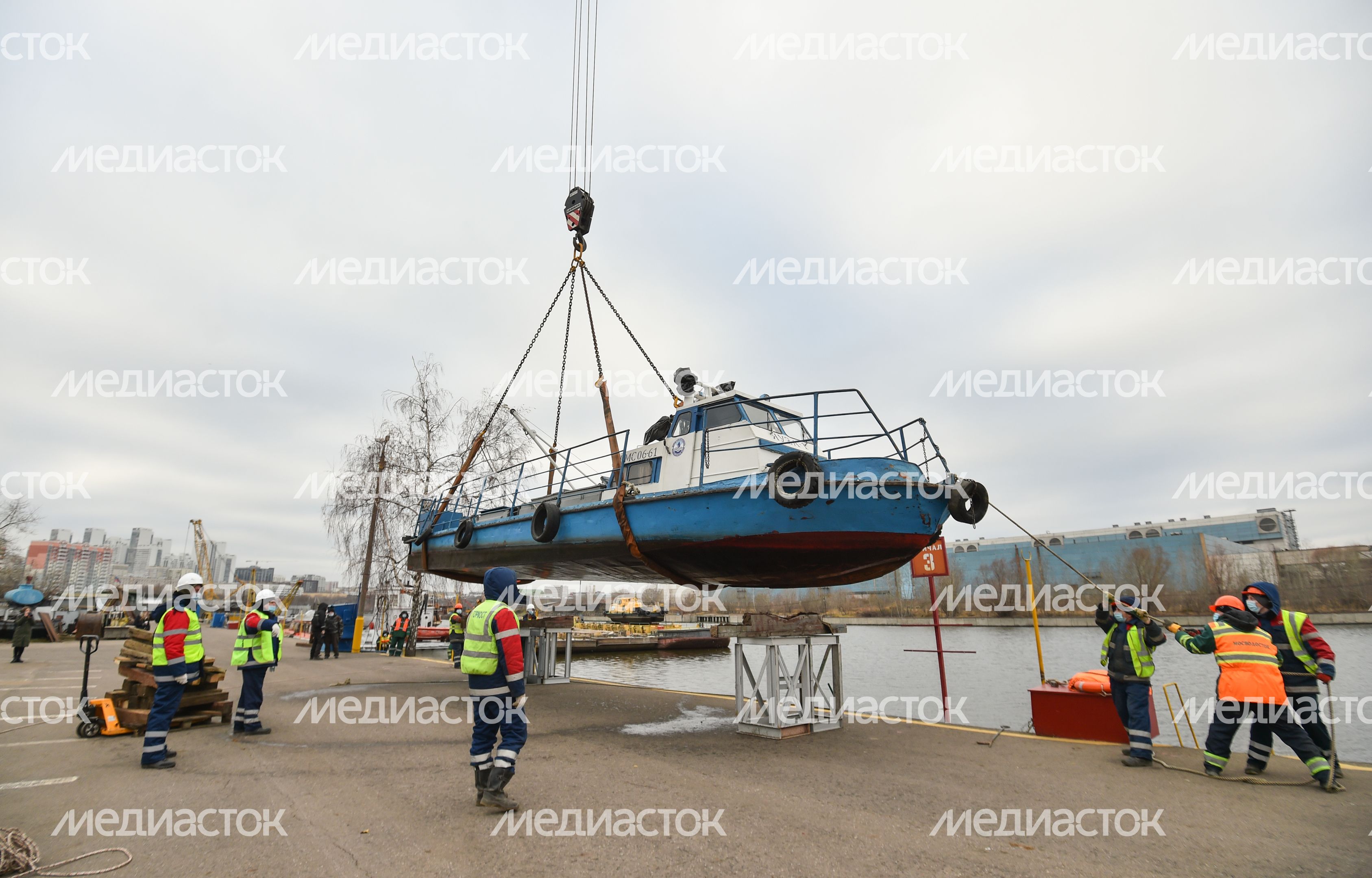 Закрытие сезона навигации в Москве