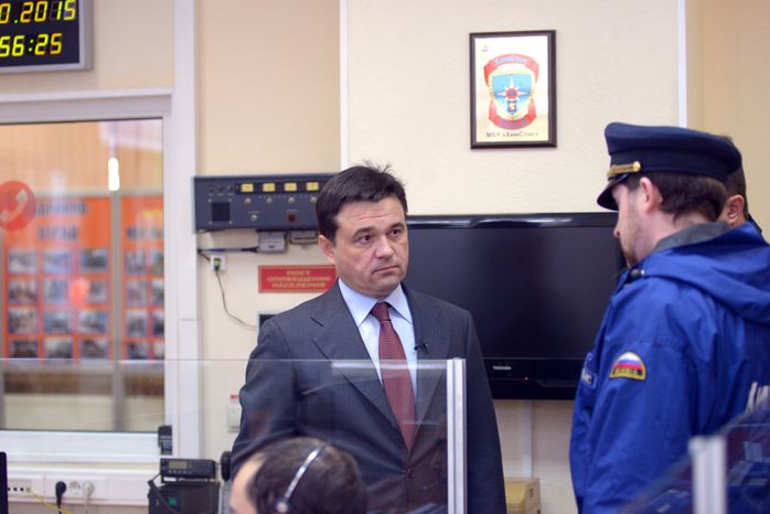 А. Воробьев посетил Химки с рабочим визитом