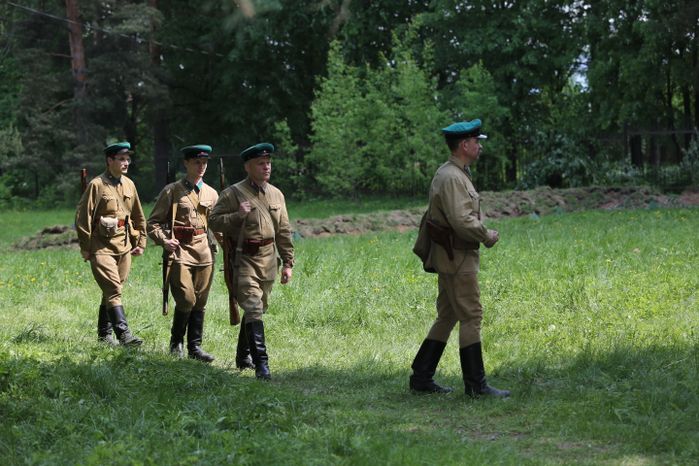 Военная реконструкция в Истринском районе