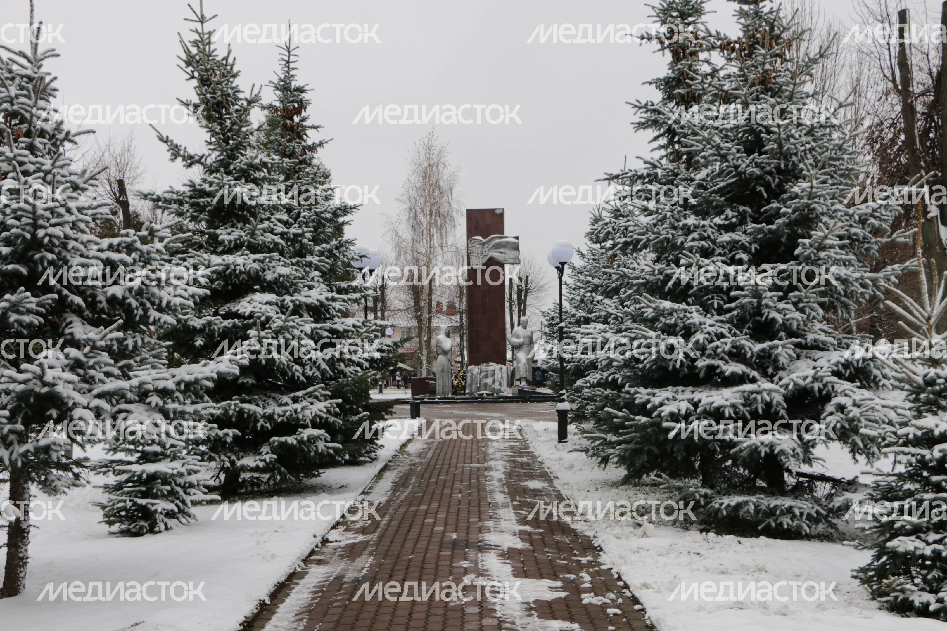 Первый снег в Лотошино