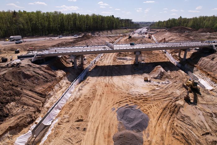 Строительство двух участков Южно-Лыткаринской автодороги