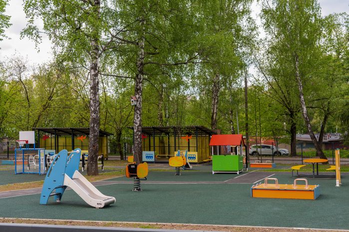 Детский сад №4 после капитального ремонта в Чехове