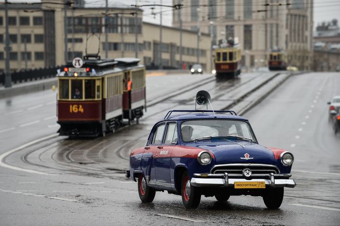 Праздник трамвая в Москве