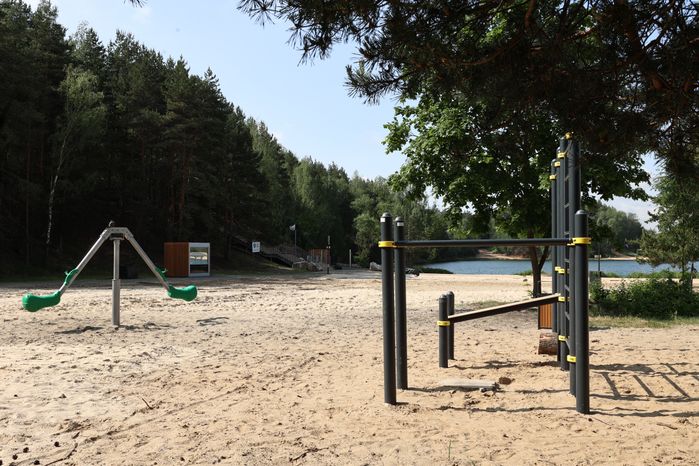Благоустройство  лесопарка "Волкуша" в Лыткарино