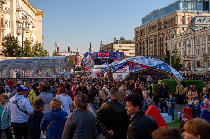 Москва отмечает 875-летие