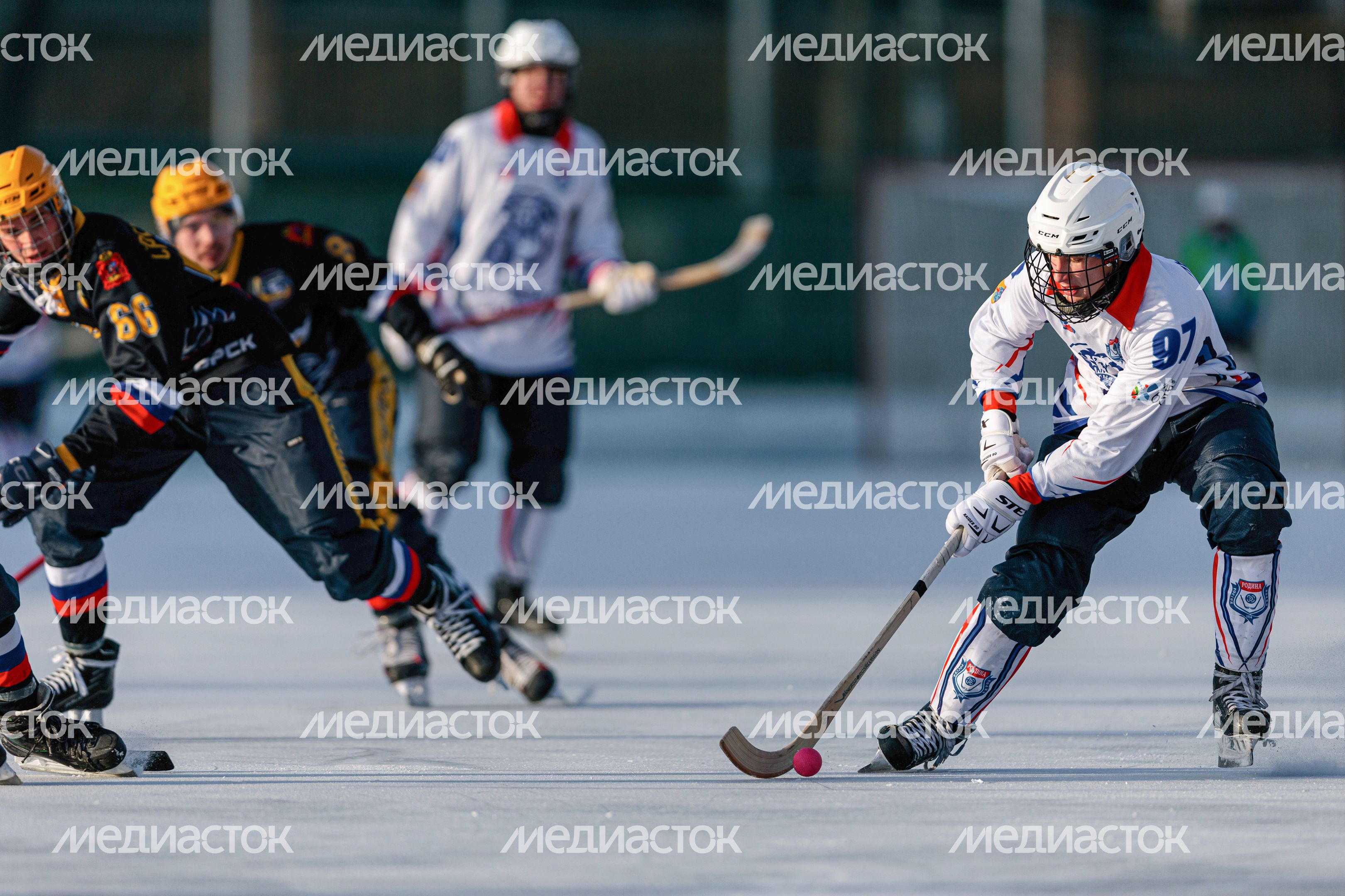 Чемпионат России по хоккею с мячом в Красногорске Чемпионат России по хоккею с мячом в Красногорске