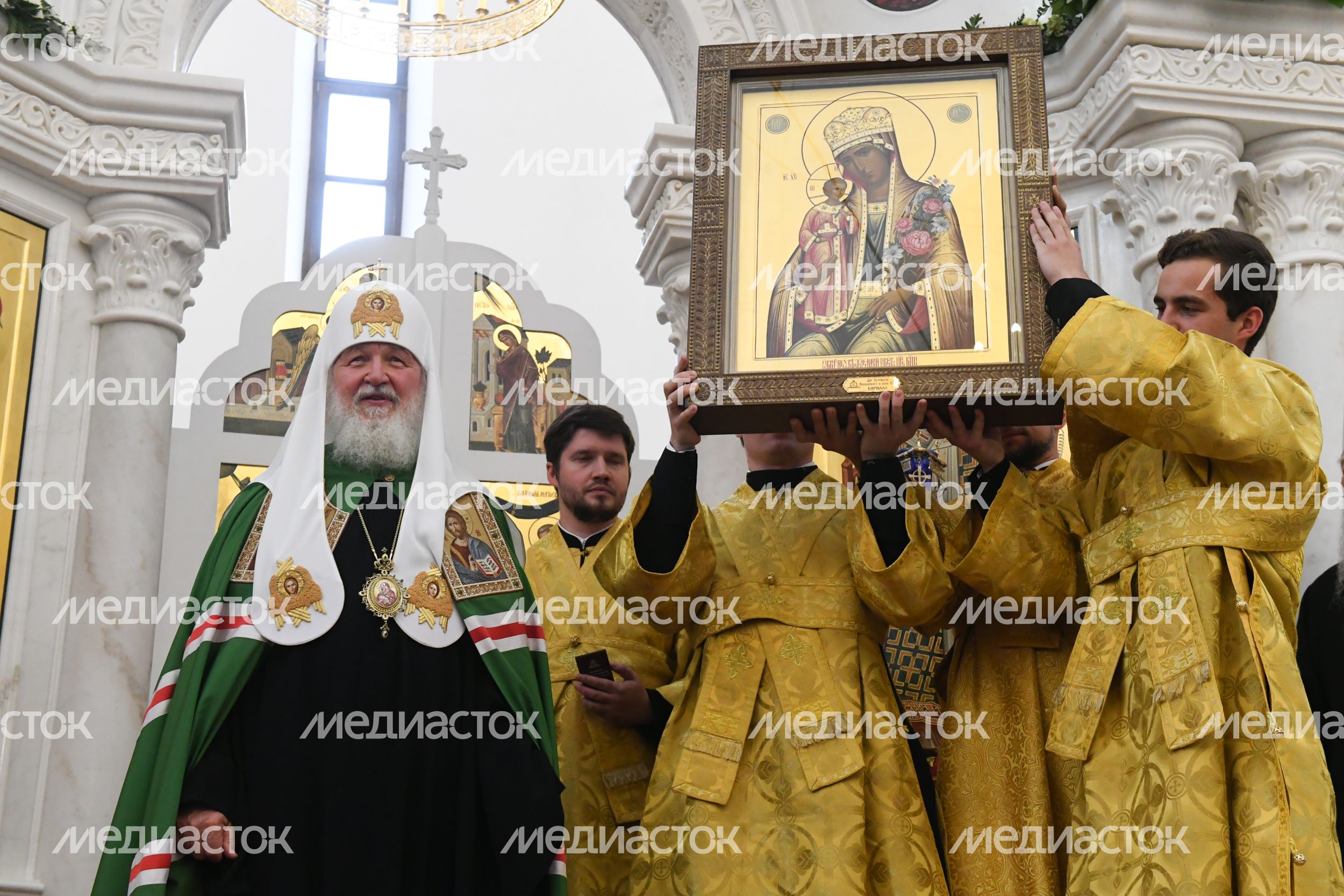 Освящение Никольского храма в Павшинской пойме