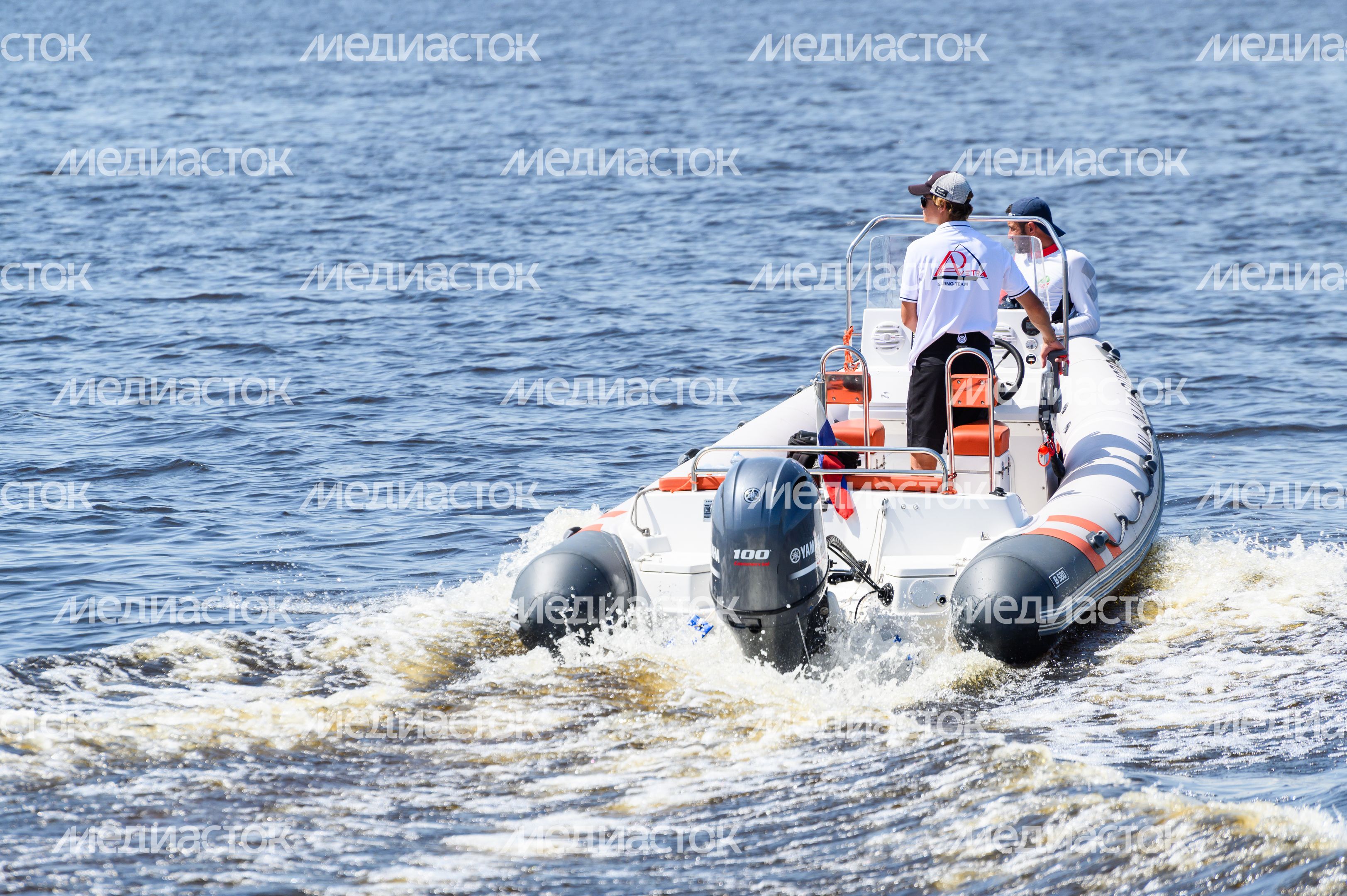 Регата на Пестовском водохранилище в Мытищах