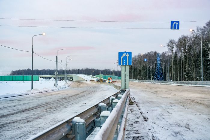 Третий этап Северного обхода Лобни завершили с опережением на год