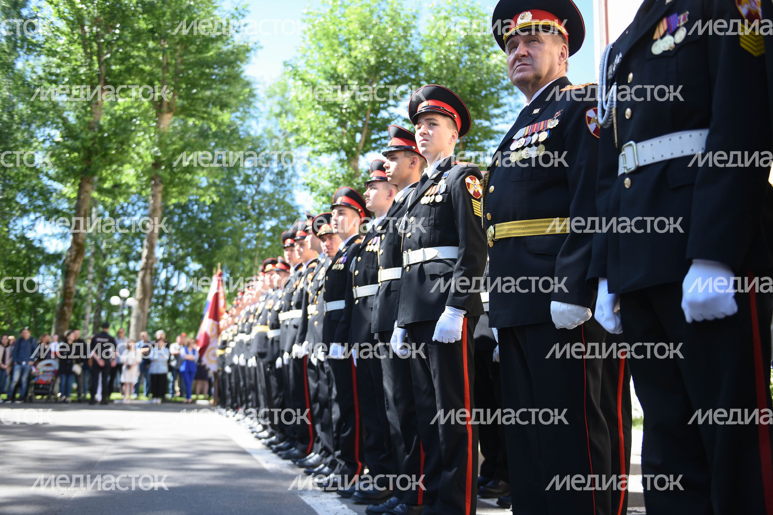 Последний звонок в Московском президентском кадетском училище имени М.А. Шолохова, 1 часть