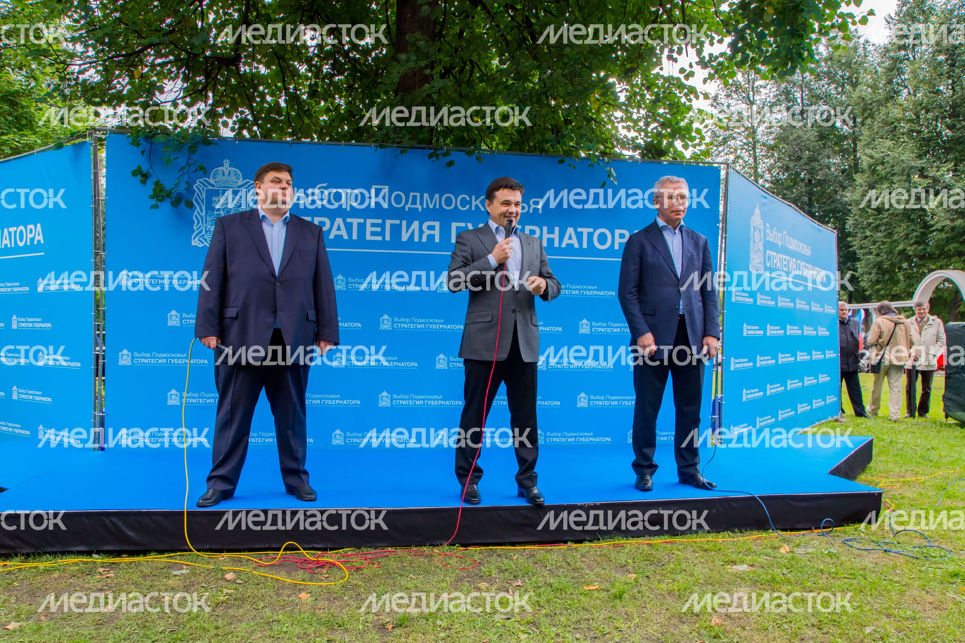 Губернатор Московской области на встрече с жителями Подольска