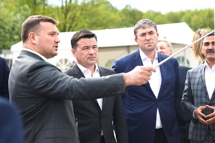 Закладка камня в строительство Селекционно-генетического центра "Смена"