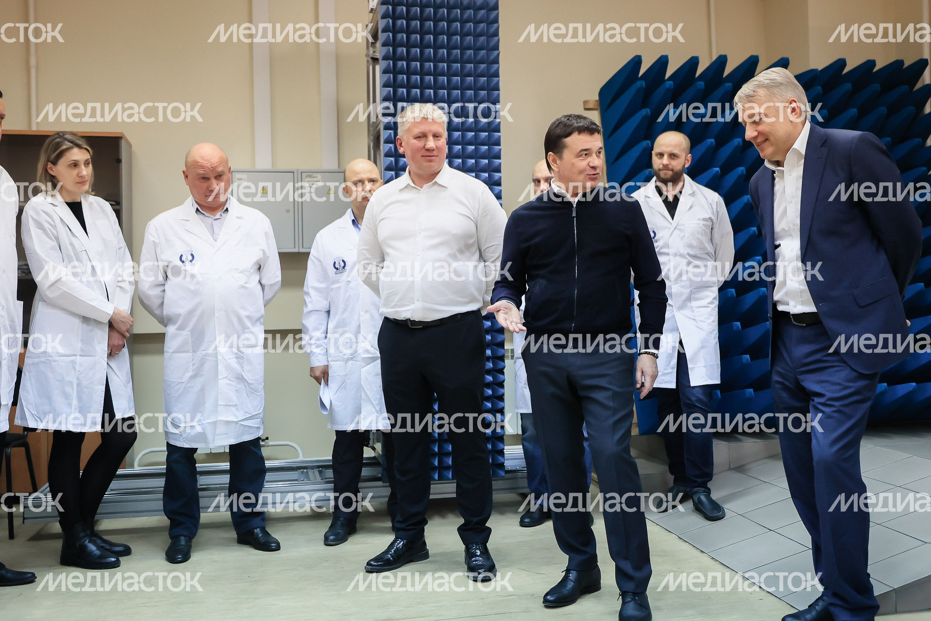 Губернатор на предприятии «ВНИИФТРИ» в Солнечногорске​